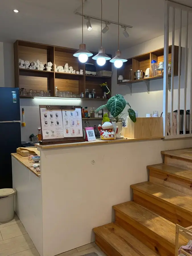 The coffee counter for parents, Đảo Mộng Mơ — Đảo Mộng Mơ — a drawing studio for children, Da Lat