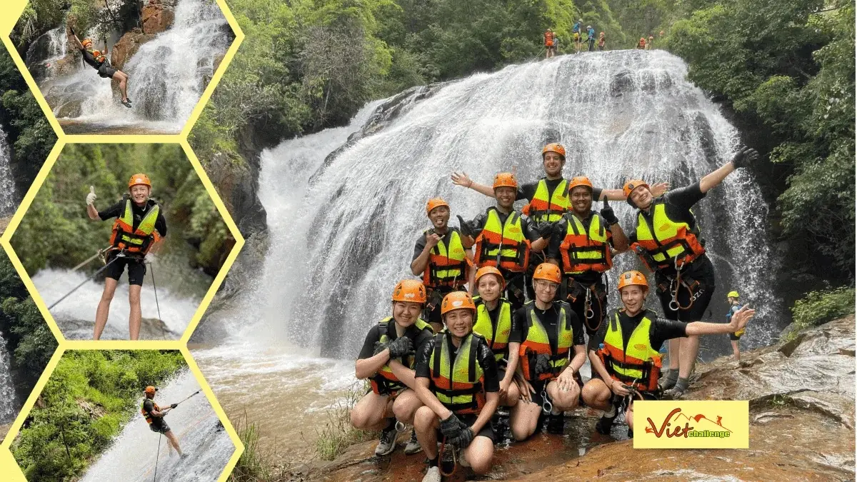 Viet Challenge — canyoning with group discounts, Da Lat